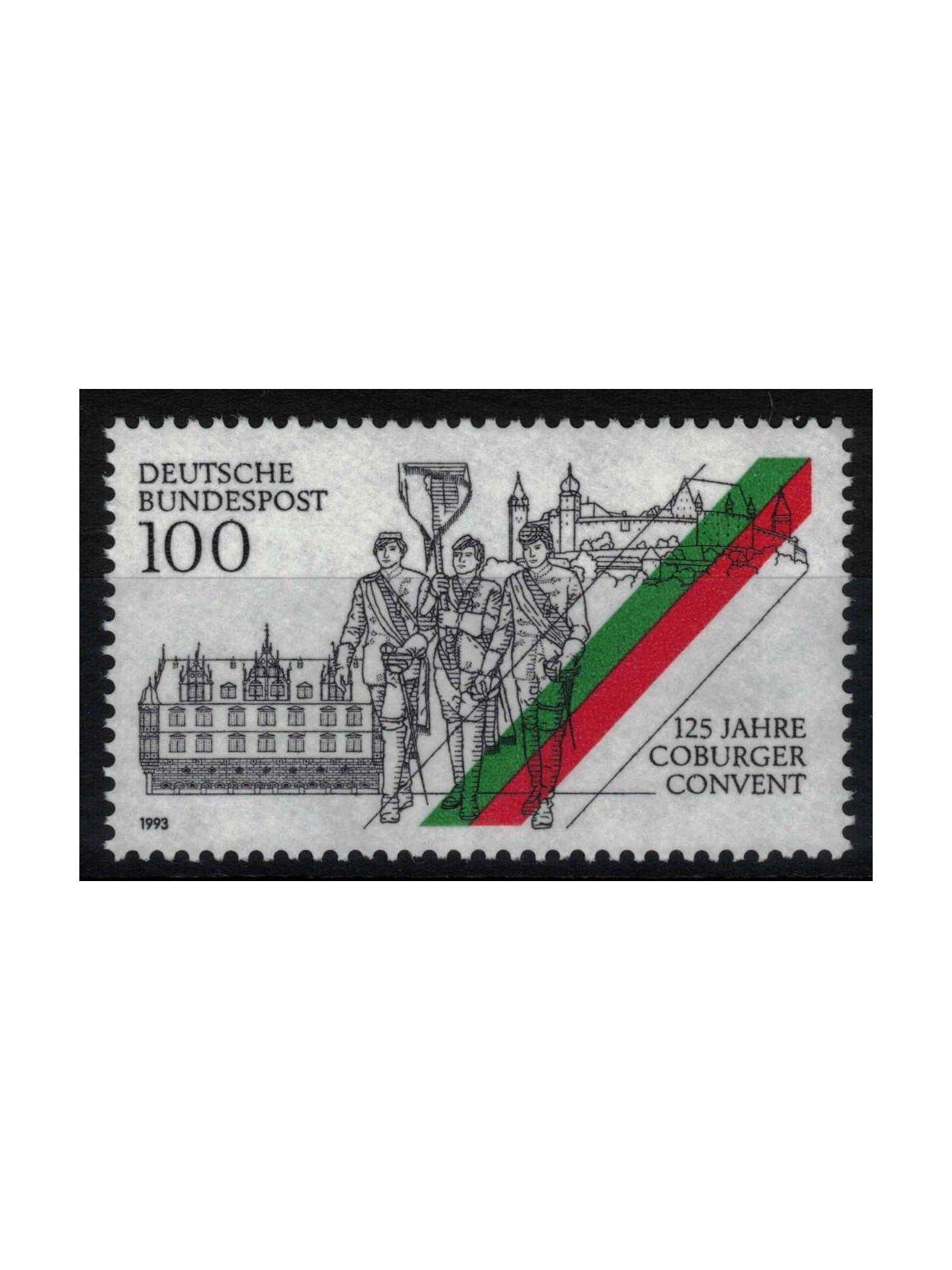 GERMANIA BRD 1993 Associazione Coburger Convent MNH**