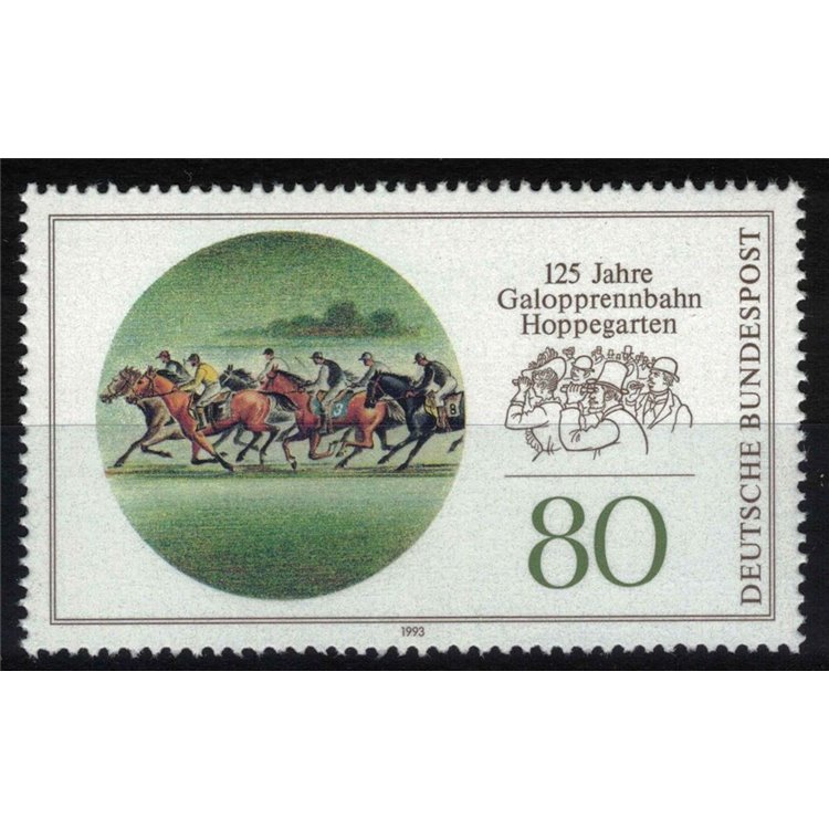 GERMANIA BRD 1993 Ippodromo di Hoppegar MNH**