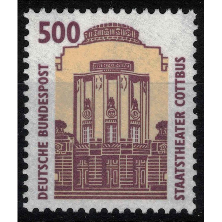 GERMANY BRD 1993 Ordinary series (500p) MNH**