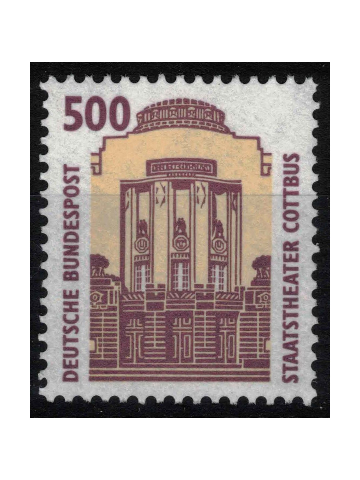 GERMANY BRD 1993 Ordinary series (500p) MNH**