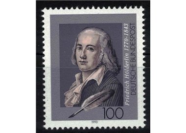 GERMANY BRD 1993 Friedrich Holderlin MNH**