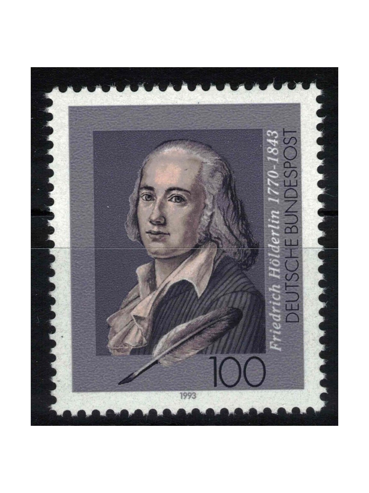 GERMANY BRD 1993 Friedrich Holderlin MNH**