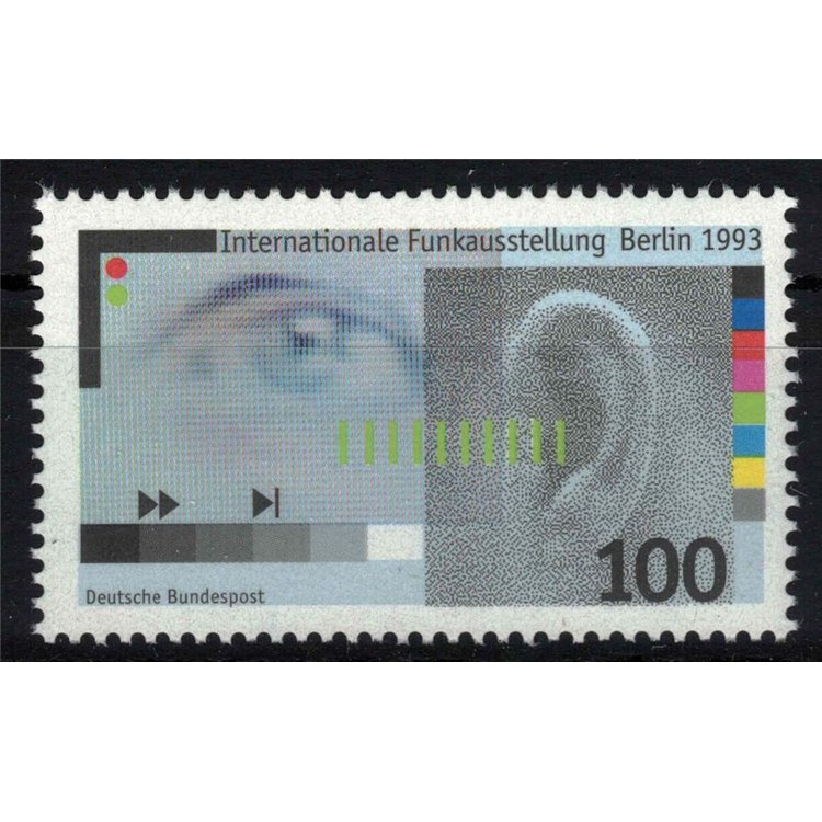 GERMANY BRD 1993 International Radio Exhibition MNH**
