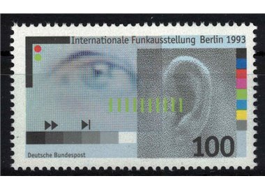 GERMANY BRD 1993 International Radio Exhibition MNH**
