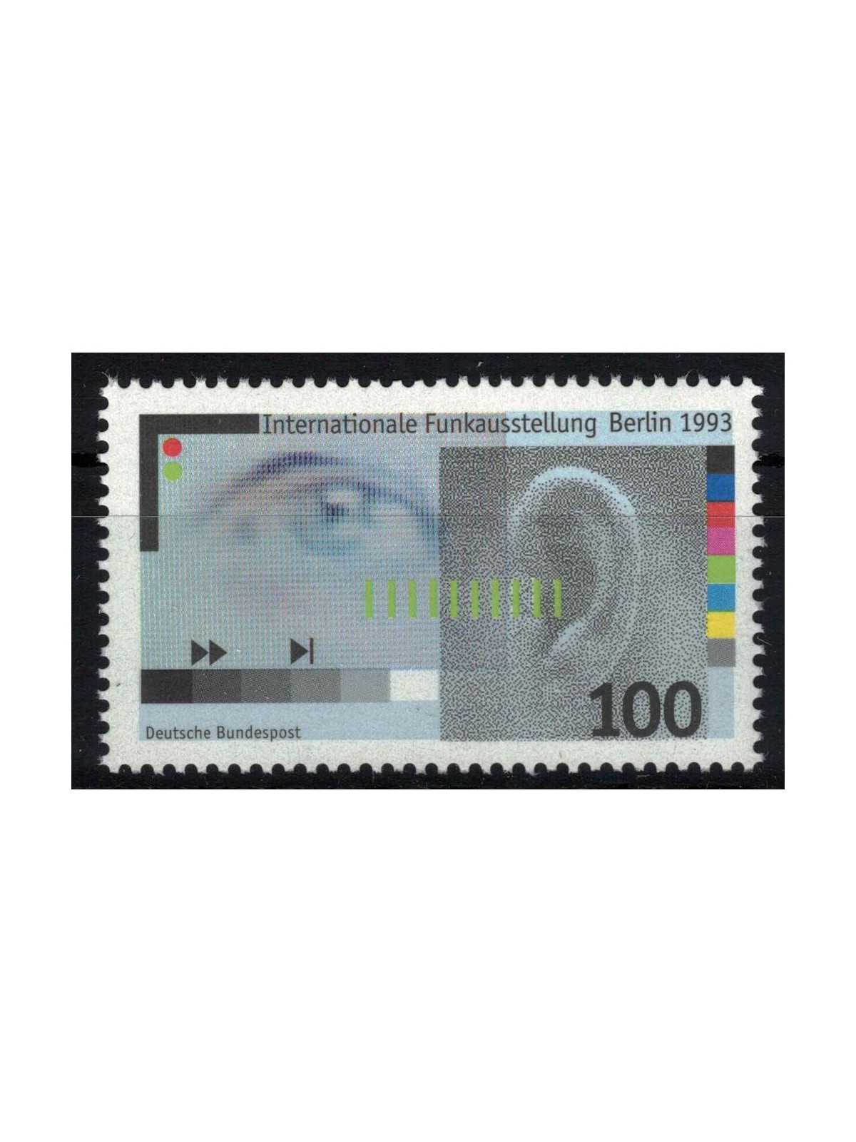 GERMANY BRD 1993 International Radio Exhibition MNH**