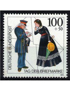GERMANIA BRD 1993 Giornata del Francobollo MNH**