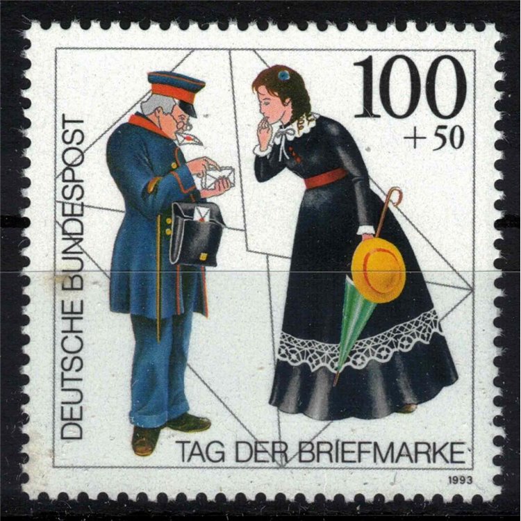 GERMANIA BRD 1993 Giornata del Francobollo MNH**