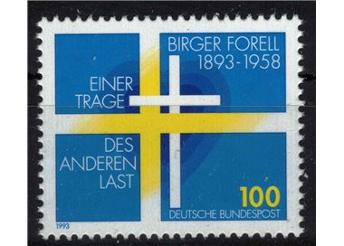 GERMANY BRD 1993 Birger Forell MNH**