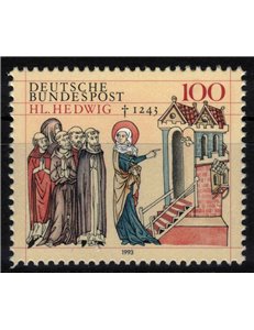 GERMANY BRD 1993 Santa Hedwig MNH**
