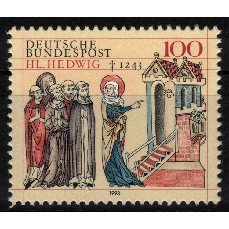 GERMANY BRD 1993 Santa Hedwig MNH**