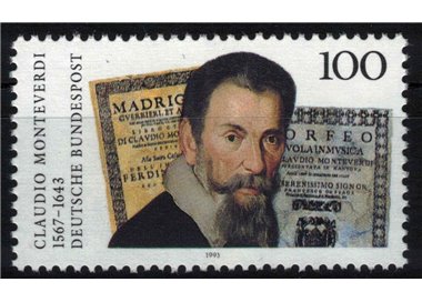 GERMANIA BRD 1993 Claudio Monteverdi MNH**