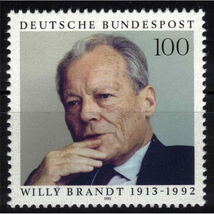 GERMANIA BRD 1993 Willy Brandt MNH**