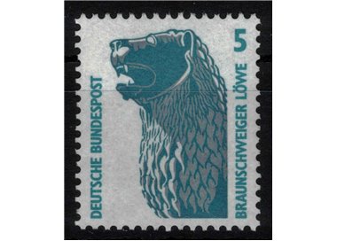 GERMANY BRD 1990 Ordinary series (5p) MNH**