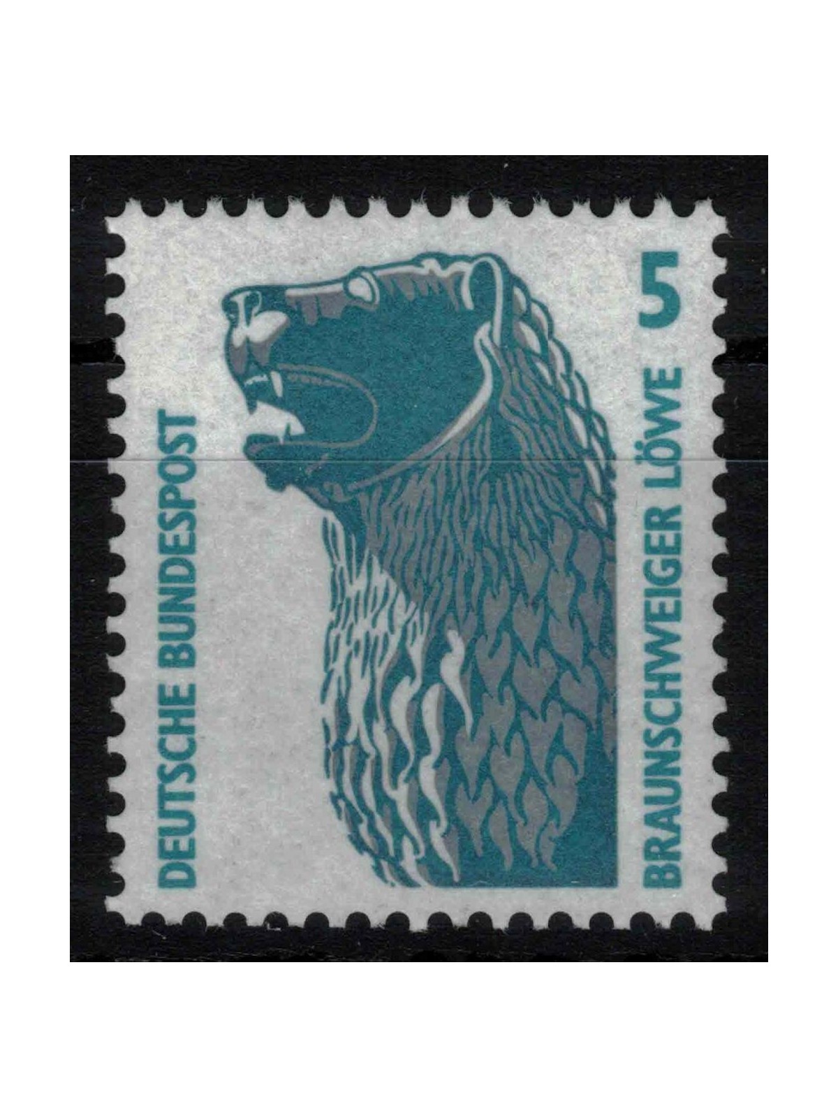 GERMANY BRD 1990 Ordinary series (5p) MNH**