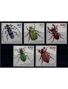 GERMANIA BRD 1993 Pro Gioventù (Insetti) 5v MNH**