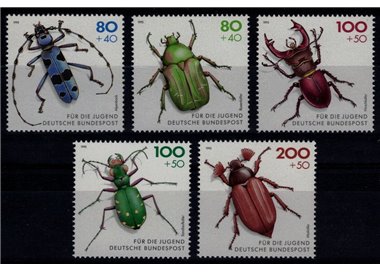 GERMANY BRD 1993 Pro Youth (Insects) 5v MNH**