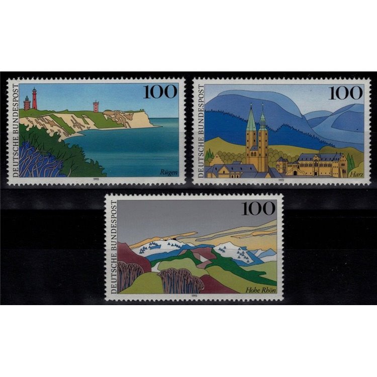GERMANY BRD 1993 Views 3v MNH**