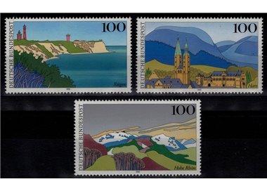 GERMANY BRD 1993 Views 3v MNH**