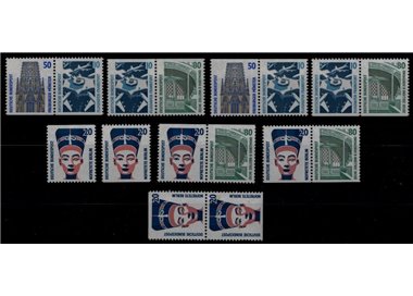 GERMANY BRD 1993 Ordinary set (from booklet) 16v MNH**