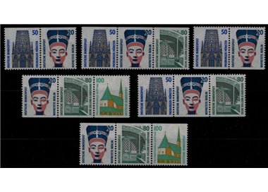 GERMANIA BRD 1994 Serie ordinaria (da libretto) 16v MNH**