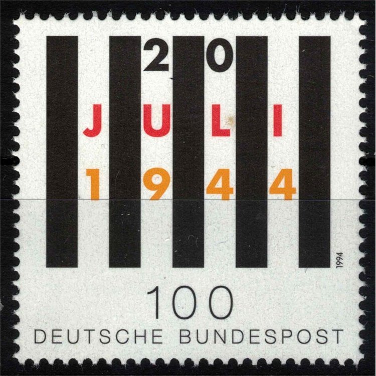 GERMANIA BRD 1994 Attentato del 20 Luglio MNH**