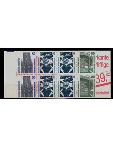GERMANIA BRD 1989 Serie ordinaria LB MNH**