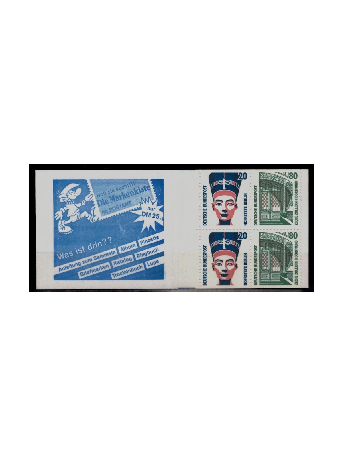GERMANY BRD 1993 Ordinary series (MH 28a) booklet MNH**