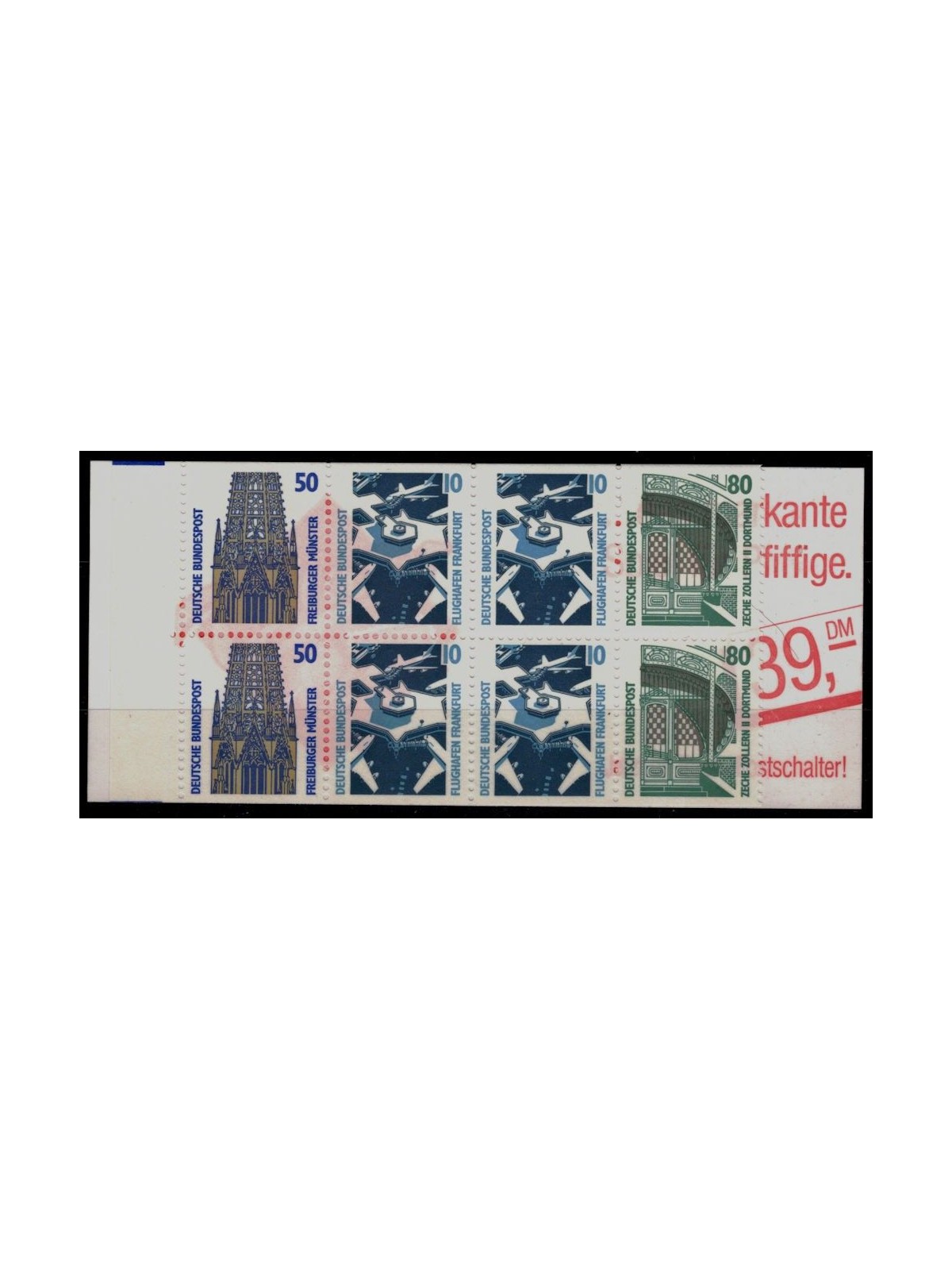 GERMANY BRD 1993 Ordinary series (MH 29a) booklet MNH**