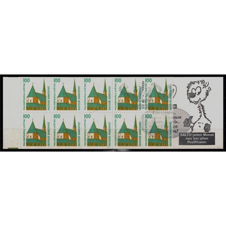 GERMANIA BRD 1996 Monumenti celebri, serie ordinaria 1 LB MNH**
