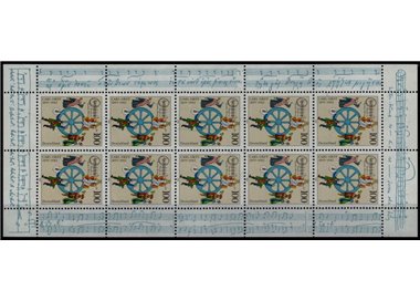 GERMANY BRD 1995 Carl Orff m/s MNH**