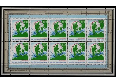 GERMANIA BRD 1995 Canale del Mare del Nord MF MNH**