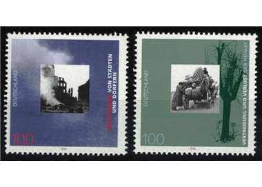 GERMANY BRD 1995 Second World War 2v MNH**