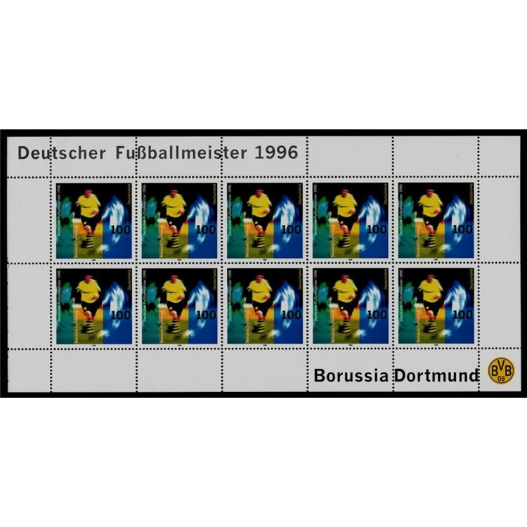 GERMANIA BRD 1996 Borussia Dortmund MF MNH**