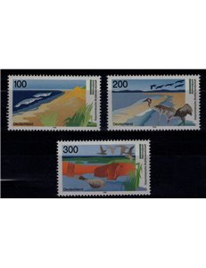 GERMANIA BRD 1996 Parchi nazionali e naturali 3v MNH**