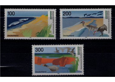 GERMANY BRD 1996 National and natural parks 3v MNH**