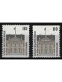 GERMANIA BRD 1997 Serie ordinaria 110p (da LB) 2v MNH**