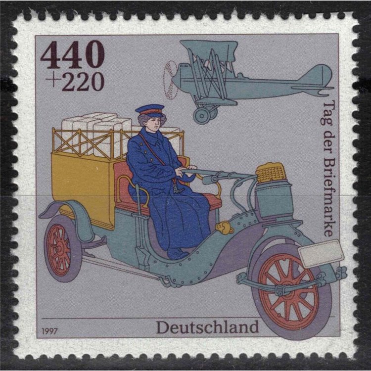 GERMANY BRD 1997 Stamp Day MNH**