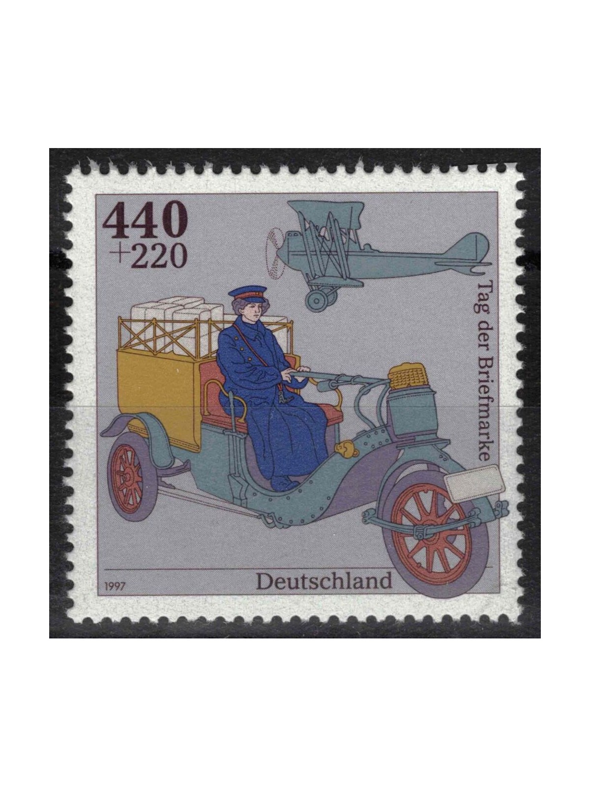 GERMANY BRD 1997 Stamp Day MNH**