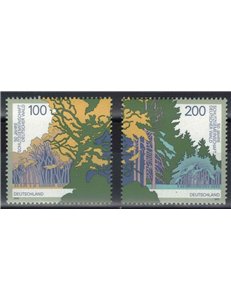 GERMANIA BRD 1997 Protezione delle foreste 2v MNH**