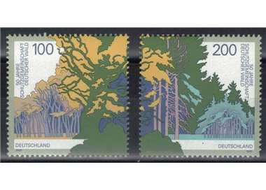 GERMANIA BRD 1997 Protezione delle foreste 2v MNH**
