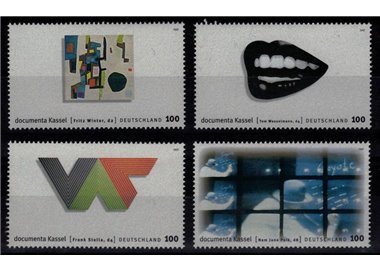 GERMANY BRD 1997 Documenta Kassel 4v MNH**
