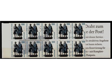 GERMANIA BRD 1998 Serie ordinaria (MH 36) LB MNH**
