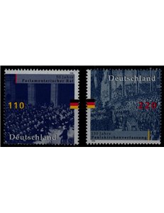 GERMANIA BRD 1998 Costituzione della Confederazione 2v MNH**