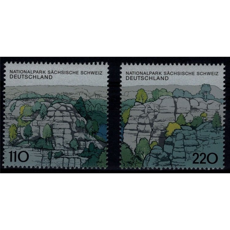 GERMANY BRD 1998 National and natural parks 2v MNH**