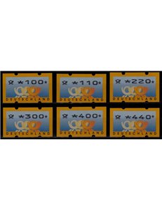 GERMANIA BRD 1999 Francobolli automatici 6v MNH**