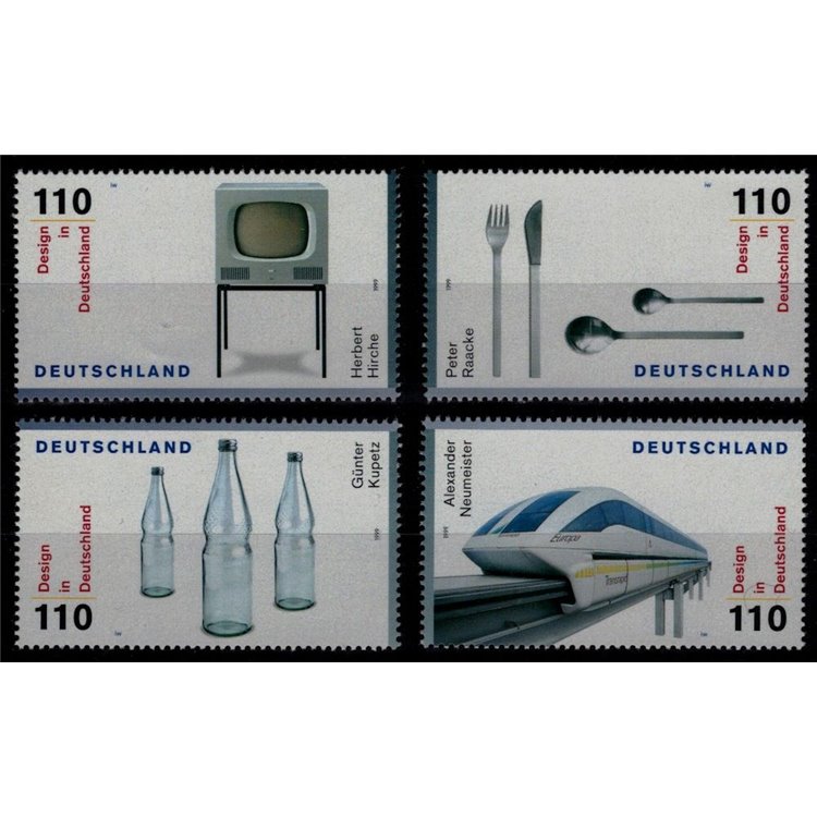 GERMANY BRD 1999 Design in Germany 4v MNH**