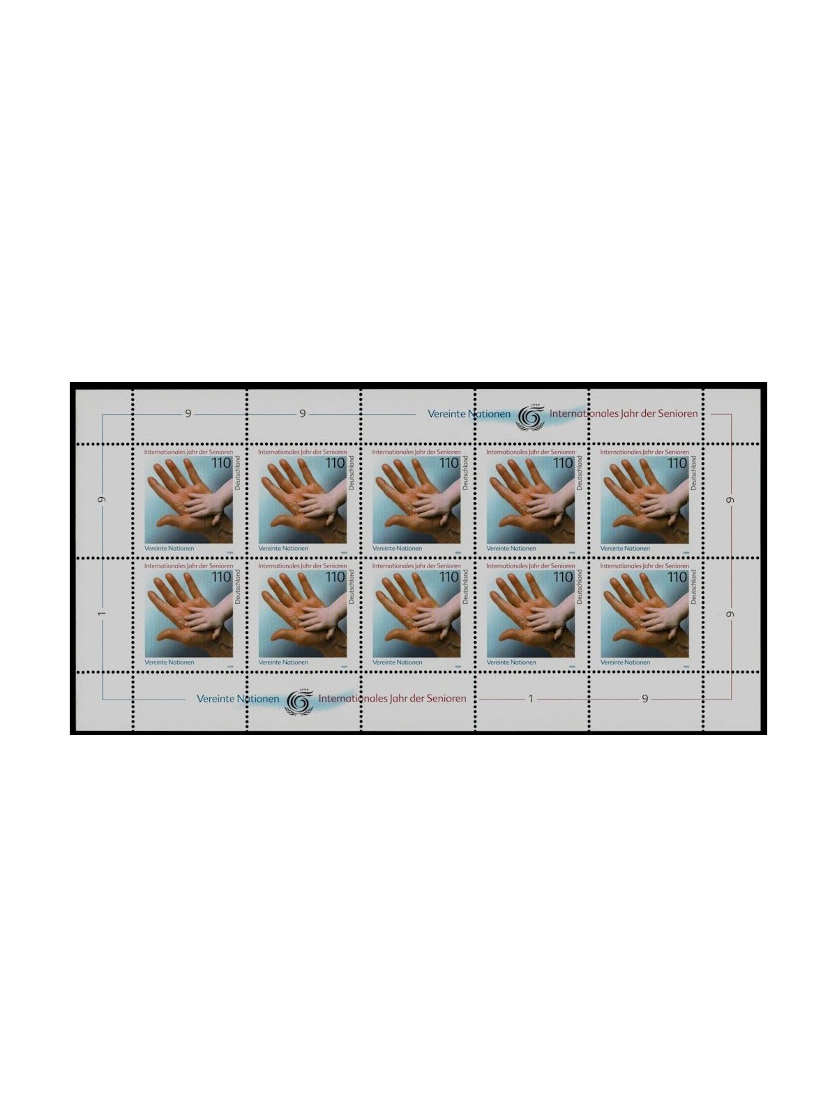 GERMANIA BRD 1999 Anno delle persone anziane MF MNH**