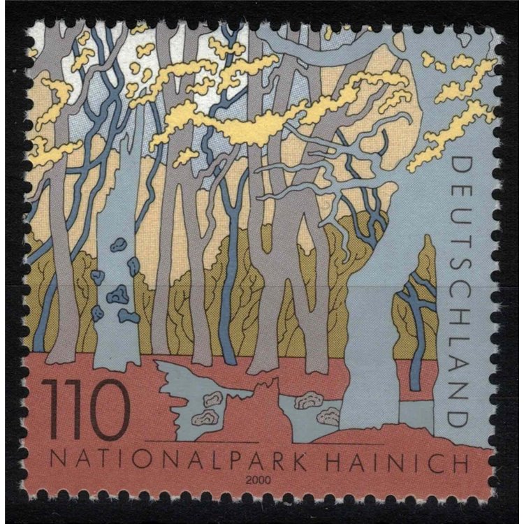 GERMANIA BRD 2000 Parchi nazionali e naturali MNH**