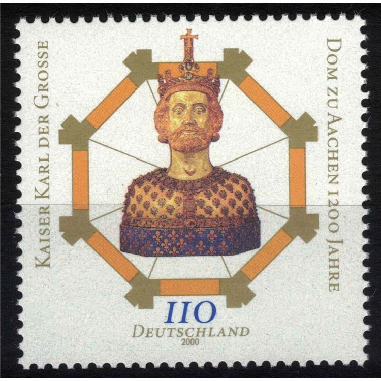 GERMANIA BRD 2000 Cattedrale di Aix MNH**