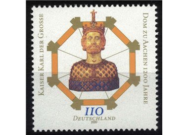 GERMANY BRD 2000 Aix Cathedral MNH**